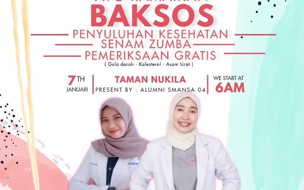 Alumni SMANSA 04 Kota Ternate Gelar Baksos, Ayo Ramaikan di Taman Nukila