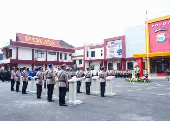 Kapolda Malut Pimpin Serah Terima Jabatan dan Pelantikan Jabatan PJU