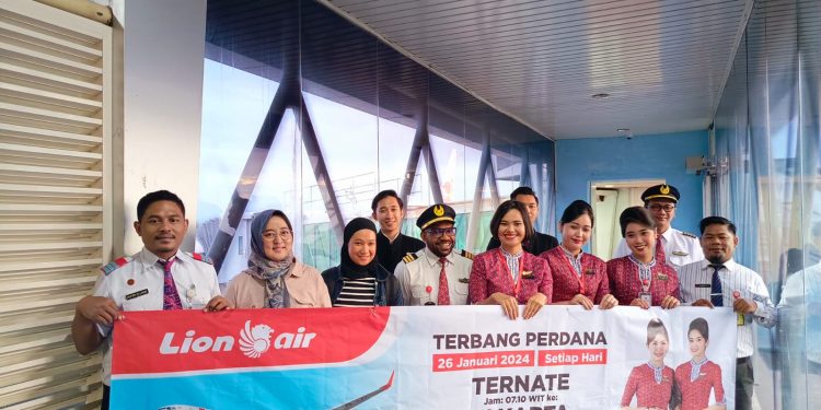 Lion Air Perkenalkan Penerbangan Langsung Ternate-Jakarta