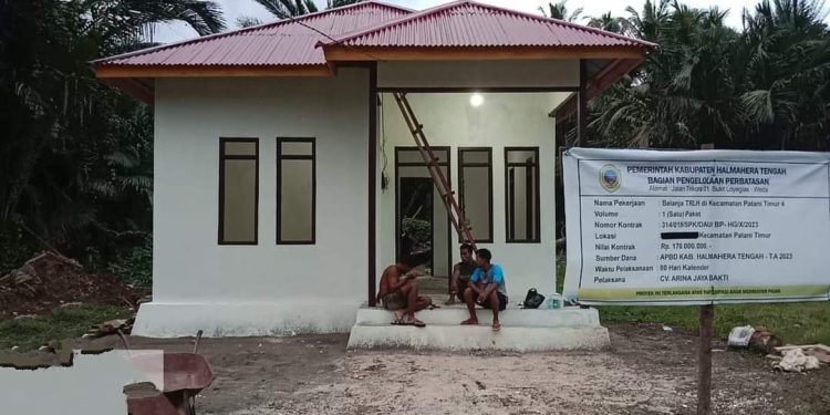 Pemkab Halteng Bangun 1.552 Rumah Layak Huni, Ikram : Program Pro Rakyat Terus Digulirkan