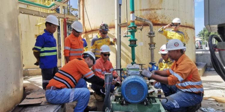 Apel Pagi dan Inspeksi Bersama Keselamatan Pertambangan di Gosowong