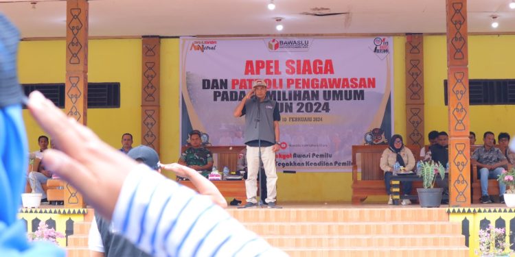 Bawaslu Gelar Apel Siaga Jelang Pemilu