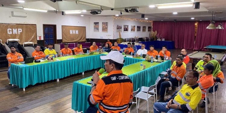 NHM Gelar Bimtek Standardisasi dan Usaha Jasa di Gosowong