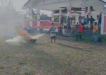 Mengenali Potensi Bahaya Kebakaran, Pengemudi Speedboat Ikut Pelatihan Basic Fire Fighting