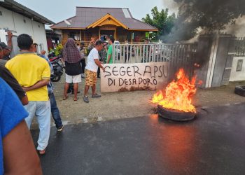 KPU Dianggap Gagal Warga Desak PSU di Desa Doro