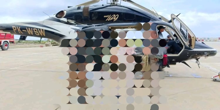 Bawa tiga Penumpang, Helikopter Sewa WBN  Hilang Kontak di Hutan Halmahera