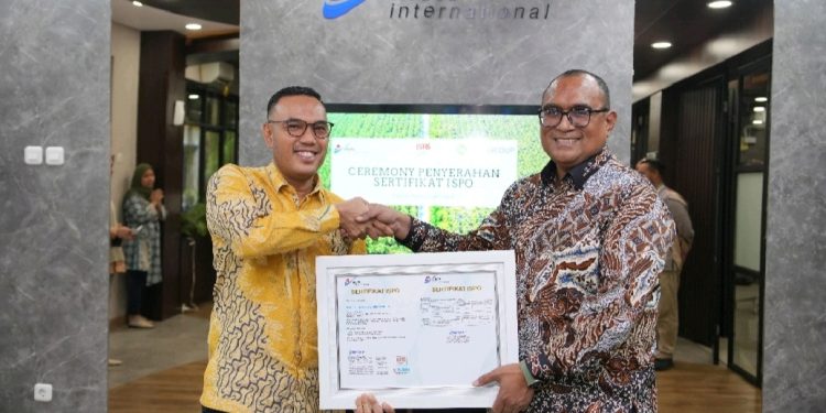 PT Gelora Mandiri Membangun Raih Sertifikasi ISPO