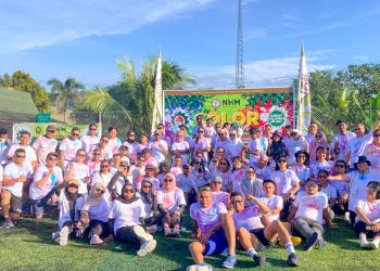 Meriahkan BK3N, Color Fun Run Bangun Kesadaran Berolahraga Karyawan Tambang Emas Gosowong