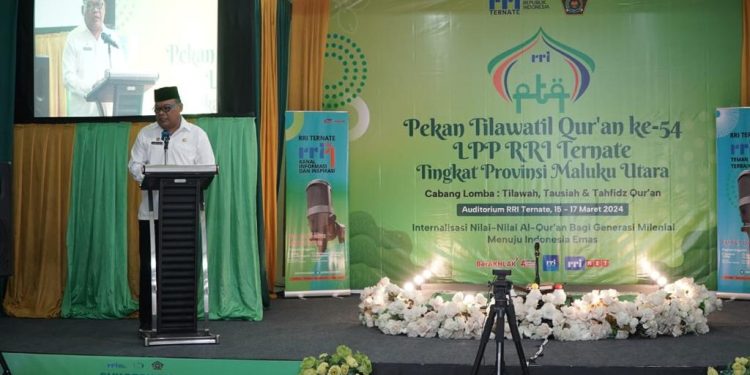 Sekprov Malut Buka PTQ ke-54 RRI Ternate
