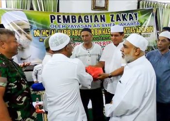 Habib Abubabar Bin Hasan Alattas Terima Kunjungam Danrem