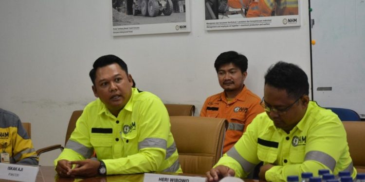 Komitmen Menerapkan GMP, NHM Laksanakan Bimtek Aspek Teknik Pertambangan