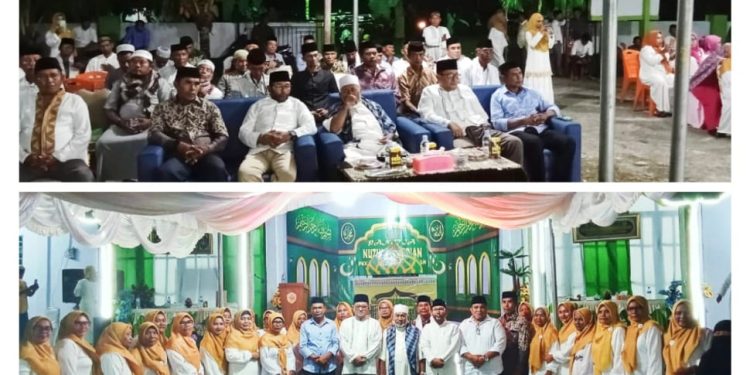 Sekkab Halteng Hadiri Bukber dan Malam Nuzulul Qur’an PKK Desa Persiapan Loman di Patani
