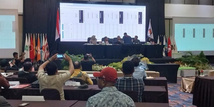 Saksi Prabowo-Gibran di Malut Protes Suara Capresnya Hilang