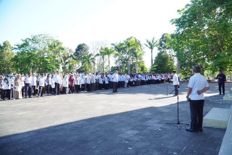 Jabatan Sekprov Dikembalikan ke Samsuddin, Pemprov Malut Jadwalkan Apel Gabungan