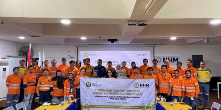 Pelajari Aspek Konservasi Mineral, NHM Gelar Bimtek