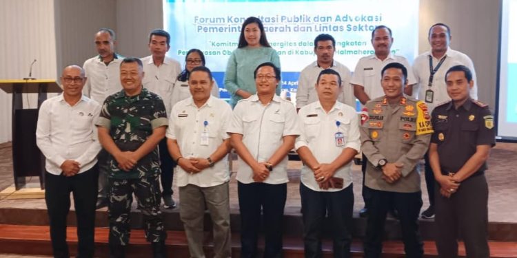 Loka POM Morotai Gelar Forum Konsultasi Publik Lintas Sektor di Halut