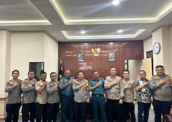 Wakapolda Malut Terima Kunjungan Silaturahmi dari Danlanal Ternate