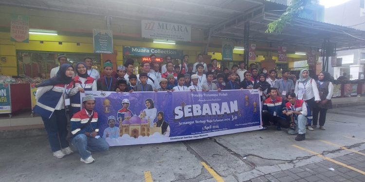 Pertamina Papua-Maluku Salurkan Bantuan Anak Kurang Mampu di Program Sebaran