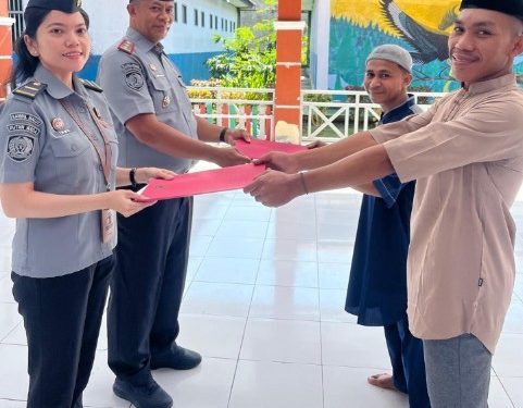 629 Narapidana dan Anak Binaan Kemenkumham Malut Dapat Remisi Khusus Idul Fitri 1445 H