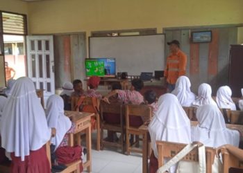 NHM Kembali Gelar Kegiatan Sekolah Tangguh Bencana di SD Inpres Tagono