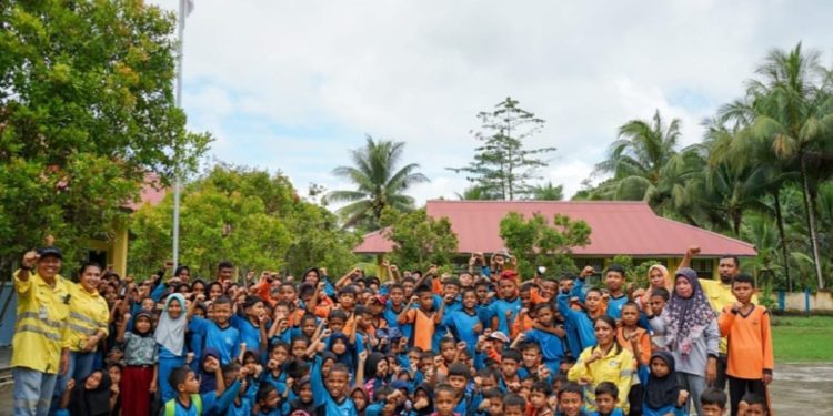 SD Inpres Ngaimadodera Dapat Ilmu Mitigasi Bencana dari Tim KSUR NHM