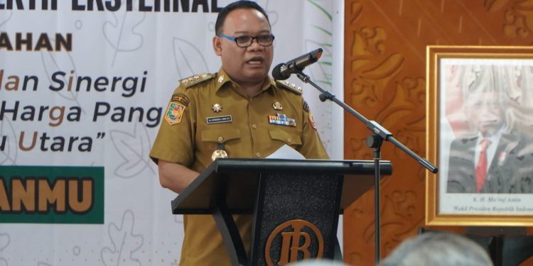 Pj Gubernur Buka FGD dan Pembentukan Tim Efektif Eksternal Kedai Panganmu