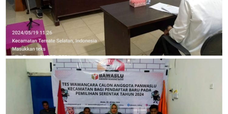 Bawaslu Malut Monitor Seleksi Panwaslu Kecamatan, Ketua : Proses Seleksi Tuntas