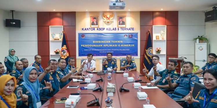 KSOP Ternate Laksanakan Bimtek Penggunaan Aplikasi  E-Kinerja 2024