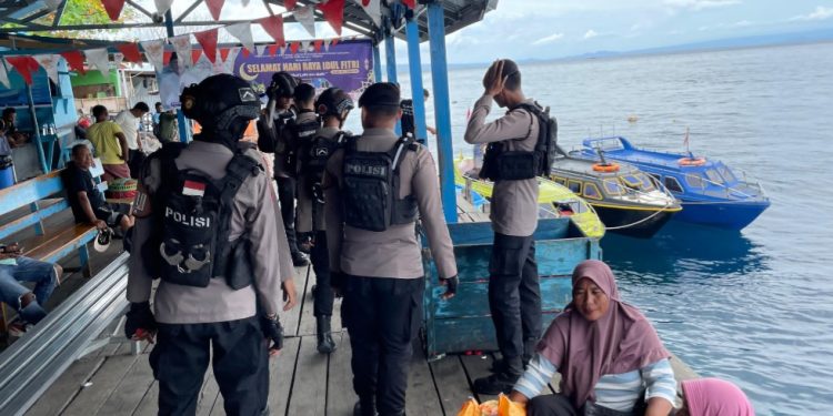 Patroli Rutin Upaya Preventif Cegah Kriminalitas di Kawasan Pelabuhan