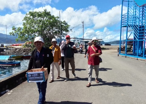PAPEDA Malut Kembali Galang Dana Untuk Korban Erupsi Gunung Ibu