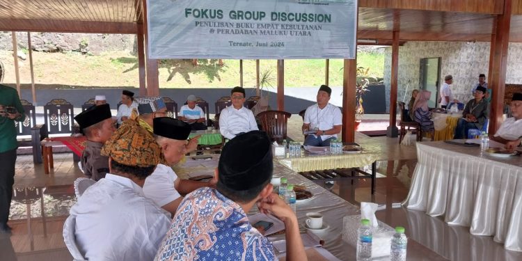 ICMI Gelar FGD Penulisan Buku empat Kesultanan dan Peradaban di Malut