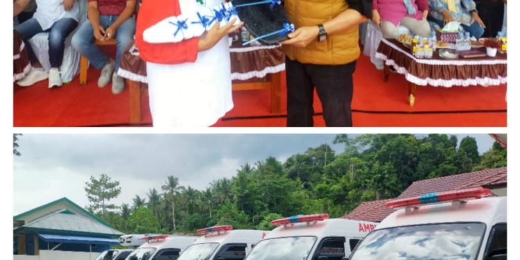 IMS Serahkan Lima Unit Mobil Ambulance Untuk Lima Puskesmas