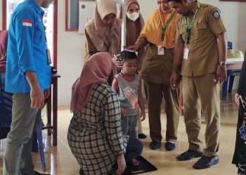 Balai Penyuluh KB bersama Puskesmas Pulau Moti gelar Posyandu di Enam Kelurahan