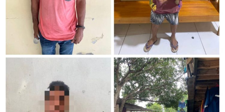 Tindakan Tegas, Aparat Gabungan Razia Sajam dan Miras Serta Amankan Tiga Pelaku