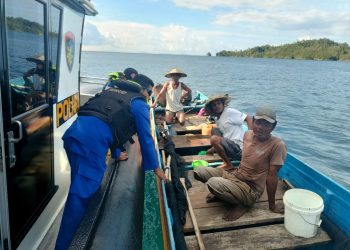 Dit Polairud Polda Malut Gelar Patroli di Perairan Ternate Jaga Kamtibmas dan Lingkungan