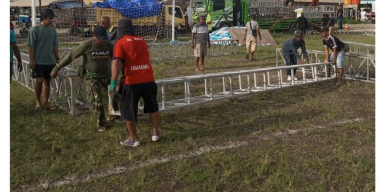 Carnival Youth Lakukan Persiapan, Panitia : Terima Kasih PJ Bupati dan Sekda