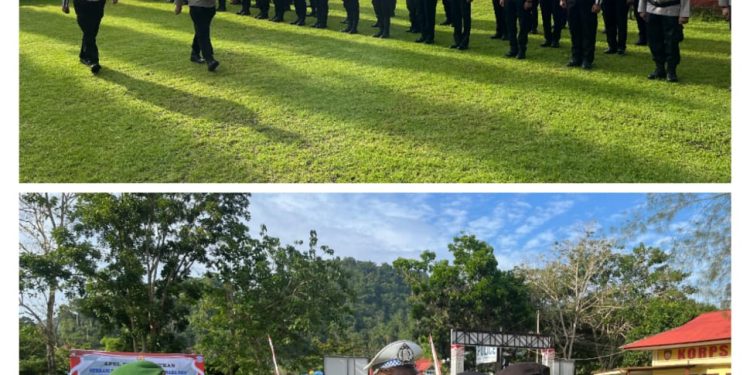 Waka Polres Halteng Pimpin Gelar Operasi Patuh Kie – Raha 2024