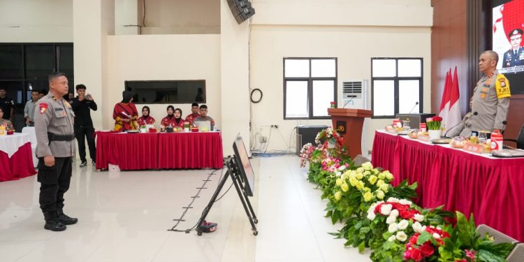 Kapolda Malut Pimpin Penyuluhan Hukum tentang UU ITE dan Restorative Justice