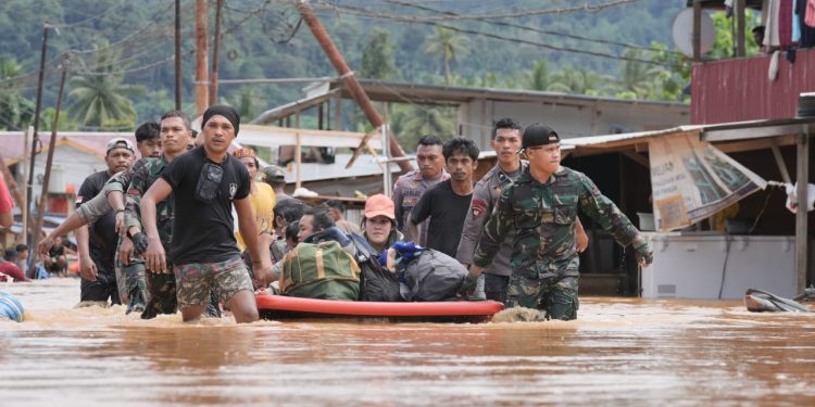 IWIP Apresiasi Brimob – TNI atas Dukungan Selama Bencana Banjir