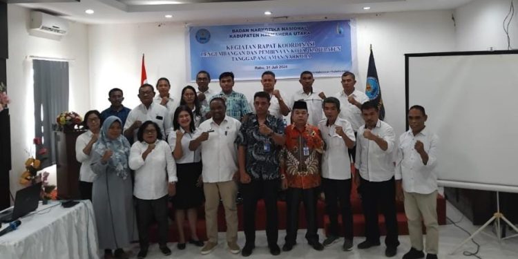 Cegah P4GN di Halut Pemda dan BNN Saling Bersinergi Melalui Rakor