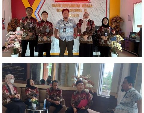 Prioritaskan Layanan Kepegawaian, Kemenkumham Malut Koordinasi ke BKN Manado