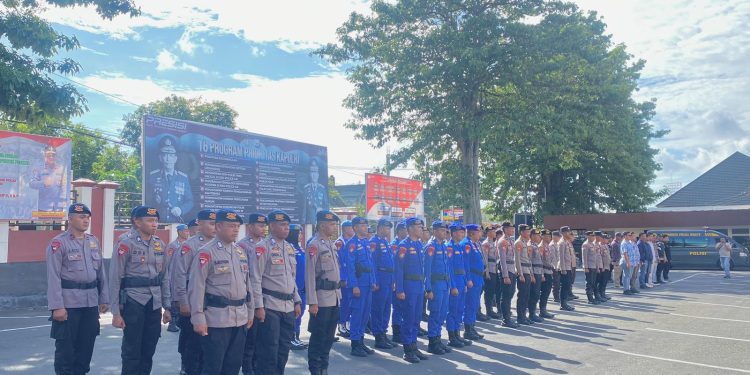 Jelang Pilkada, Polda Malut gelar Operasi Cipta Kondisi Fokus Atasi Penyakit Masyarakat