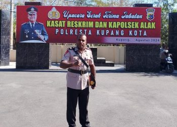Anak Kepala Suku Putra Dani Papua Jabat Kapolsek Alak di Kupang