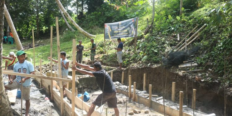 Satgas TMMD Ke 121 Gerak Cepat, Program Air Bersih Unggulan KASAD Capai 45 Persen