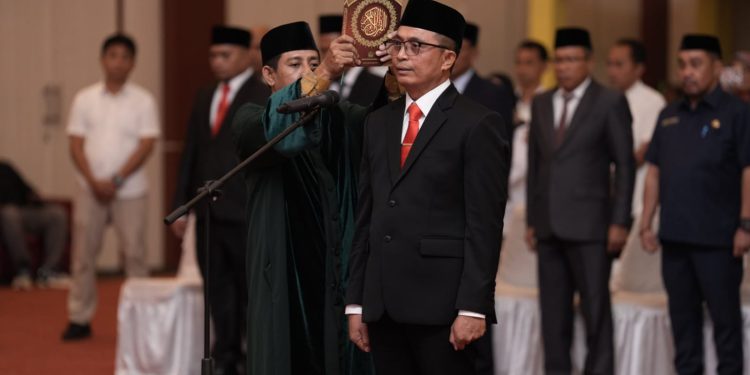 Ini Harapan Pj. Gubernur untuk Pj. Sekda Baru Dilantik