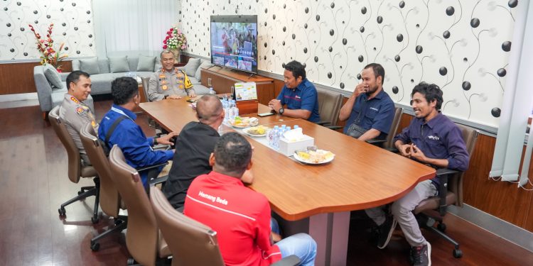 KJTV Temui Kapolda Malut untuk Bahas Persiapan Pilkada