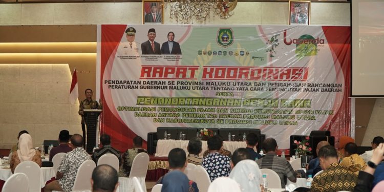 Rakor Pendapatan Daerah Se- Malut, Sekprov Berharap Membangun Sinergitas Antar Lembaga