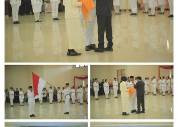 60 Paskibraka Halteng Resmi Dikukuhkan, IMS : Putra – Putri Terbaik Fagogoru