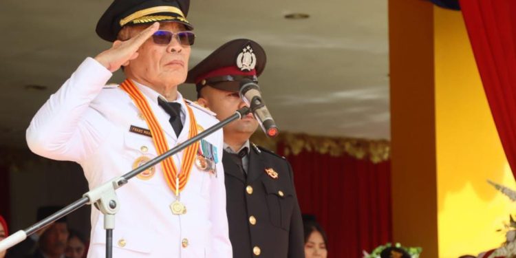 Bupati Halut Frans Manery Jadi Irup Dirgahayu RI Ke – 79