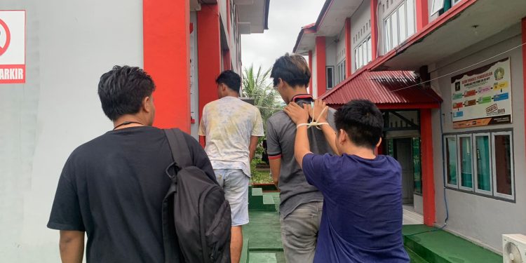 Tiga Pelaku Aksi Pencrian Handphone di Ternate Diamankan